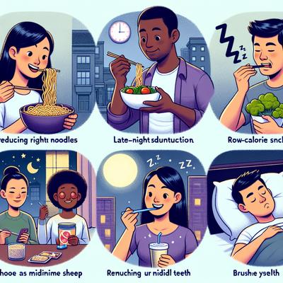 야식 고민 끝! 효과적인 줄이기 팁 공개